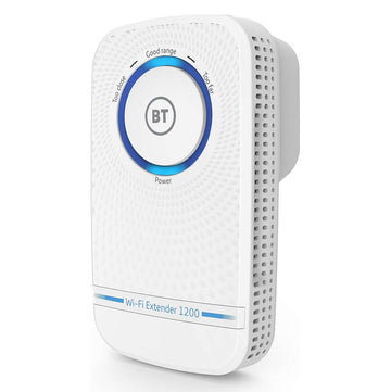 BT 11ac 1200 Dual-Band 2.4G - 5G Wi-Fi Range Extender / Booster - Imported from UK